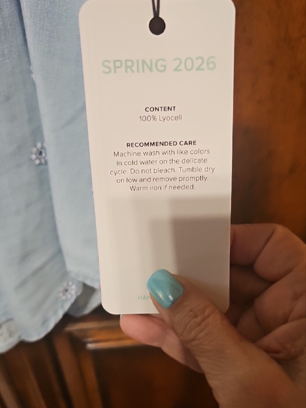 CAbi Spring '26: "Petal Stitch" Button-Front Short- Sleeved Shirt! Sz. MD - NWT! - Picture 8 of 10